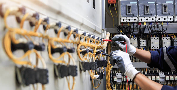 Professional Electrician technician working in Loop, PA
